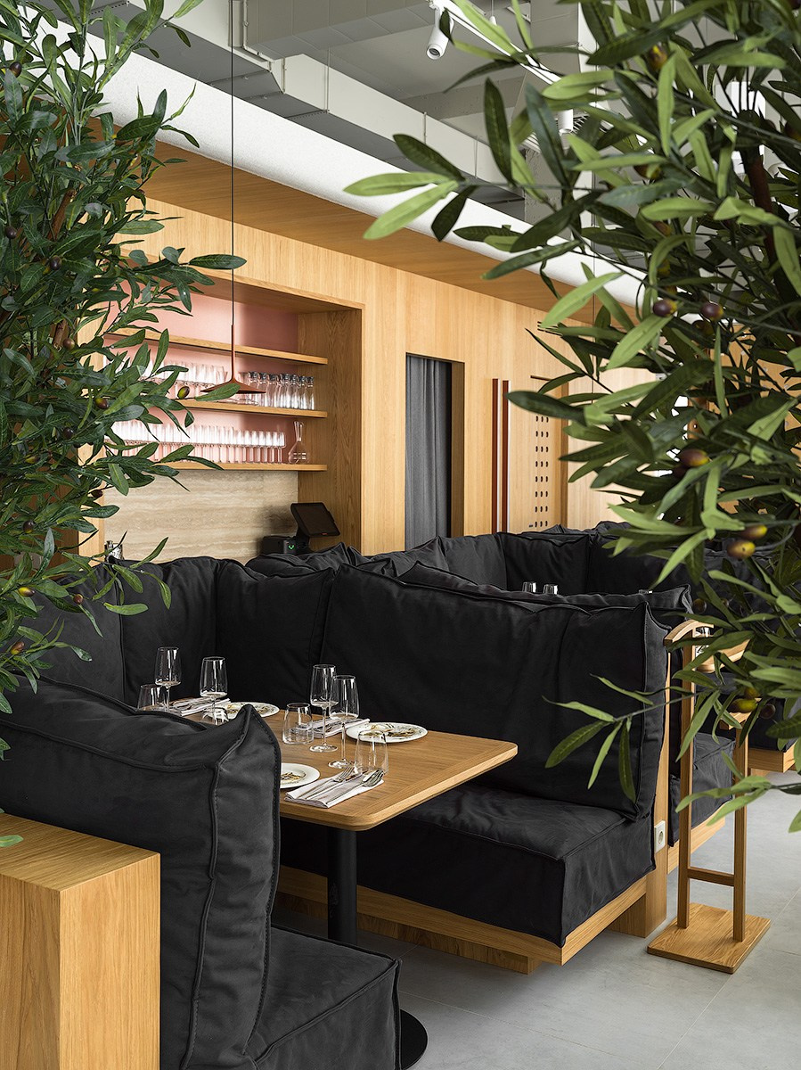 HVANCH restaurant in Saratov Russia designed by QUADRUM STUDIO