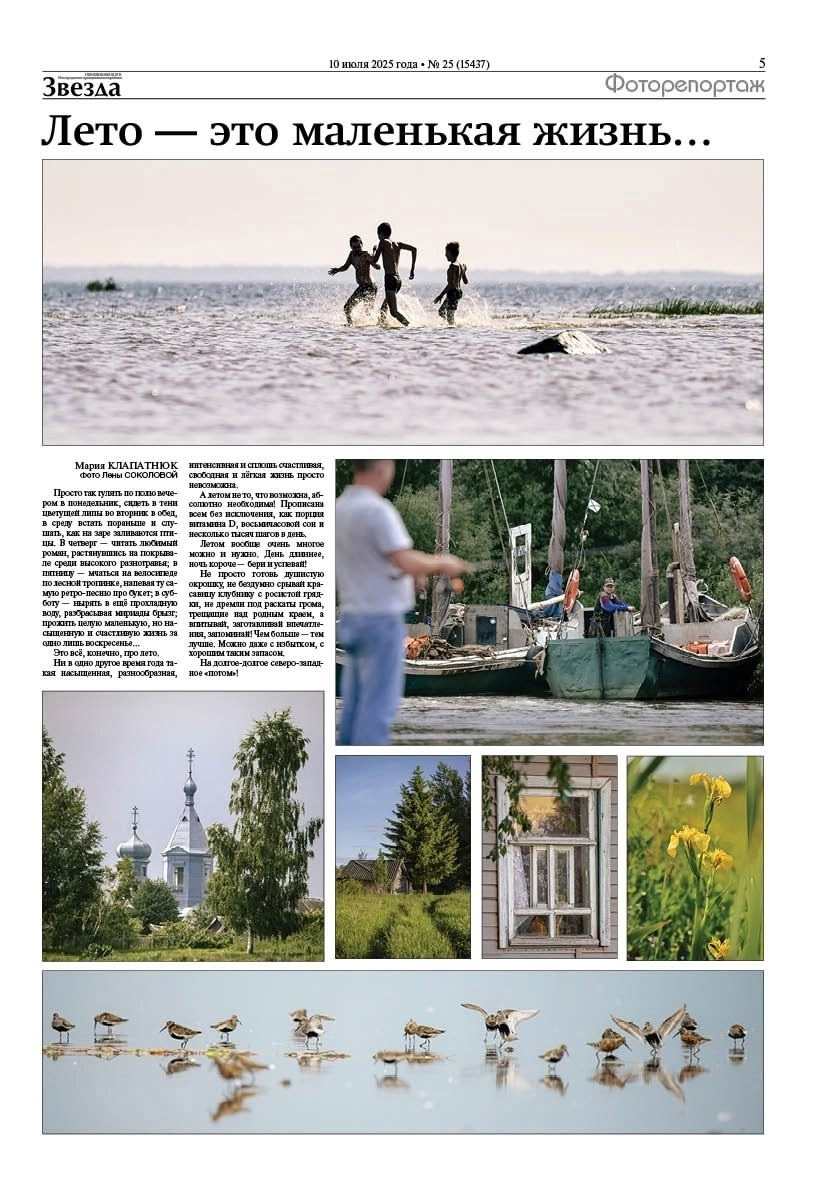 Новости. Фотографии Лены Соколовой