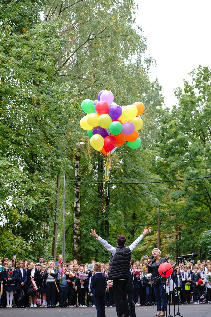 1 Сентября Василисы. Репортажный и семейный фотограф в Санкт-Петербурге Тарас Марченко