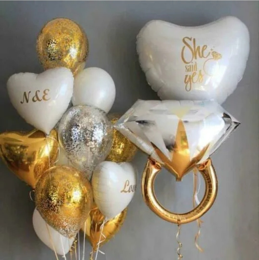 Prosidba vencanje помолвка предложение свадьба д. Шары с гелием, фотозоны Нови Сад Белград. Balone i dekoracije od balona Novi Sad Beograd