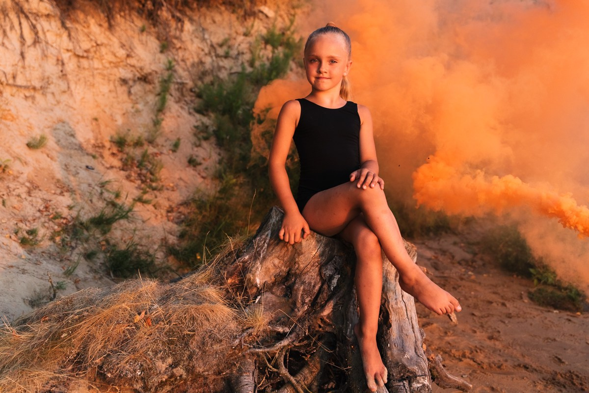 Фотопроект «Фаеры в лесу». Репортажный и семейный фотограф в Санкт-Петербурге Тарас Марченко