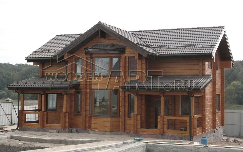 «Александров» 223 кв. м. Проекты деревянных домов