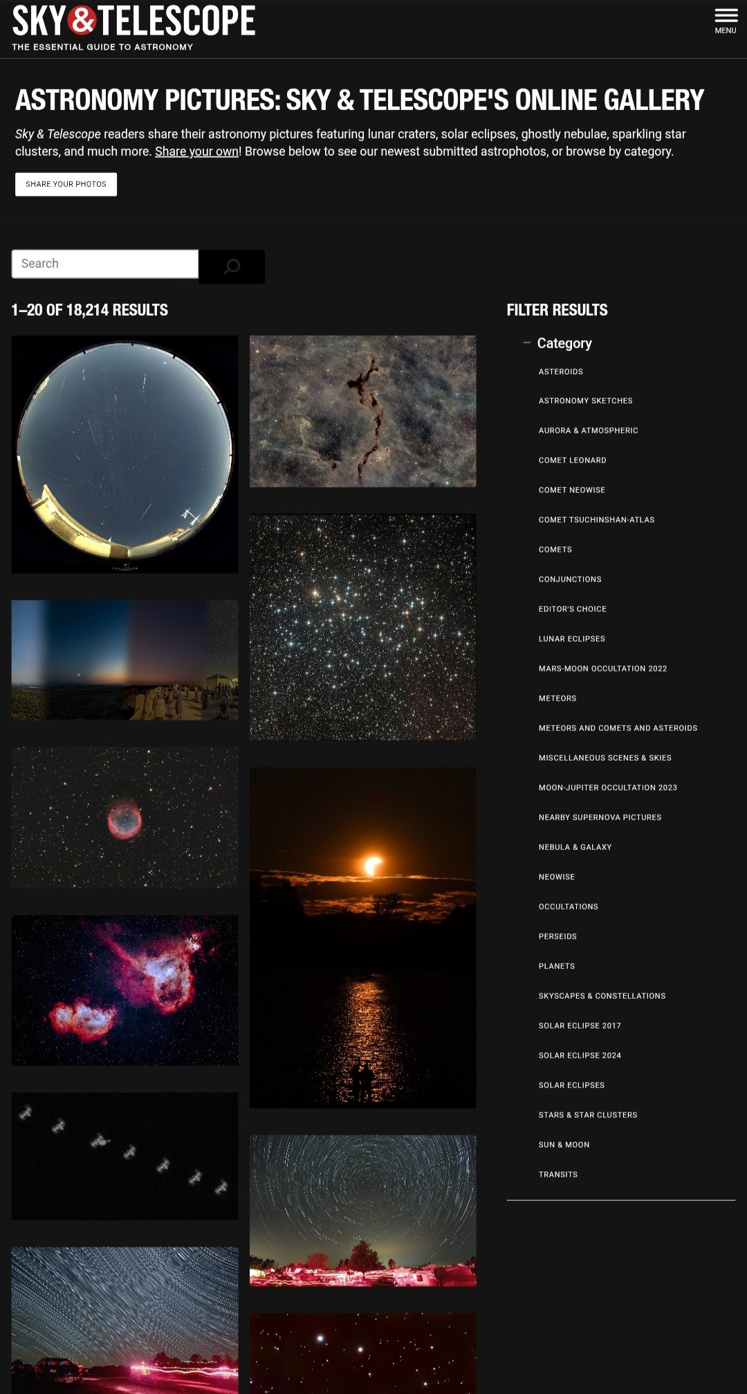 My photo got published on the site of Sky&Telescope Magazine!!!. Natalia Carney — Photographer, Model, Blogger