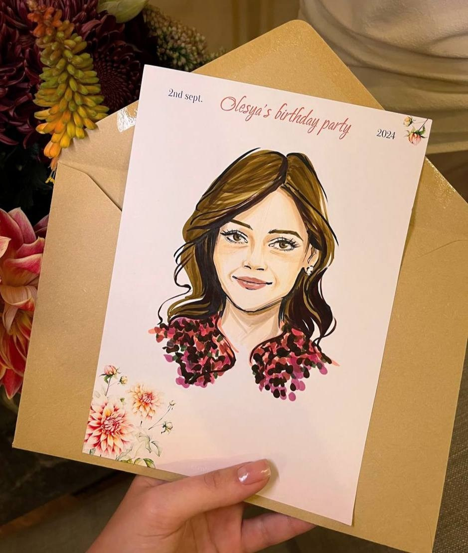 Шаржи и заказать шаржиста на праздник