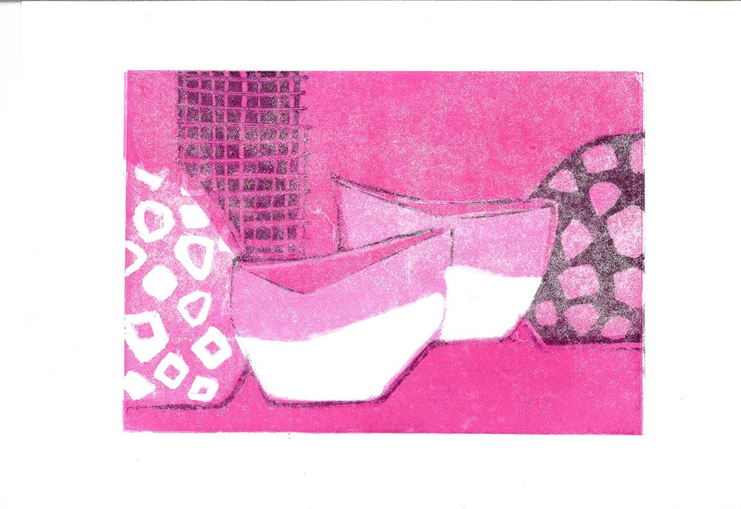 Монотипия. Художник и керамист в Москве Виктория Густарёва