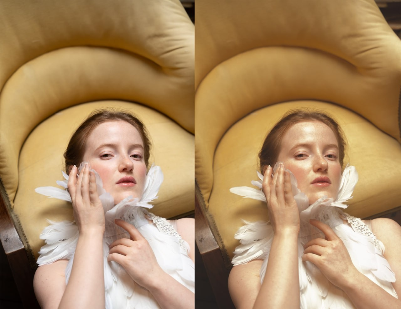 Цветовые метаморфозы портрета