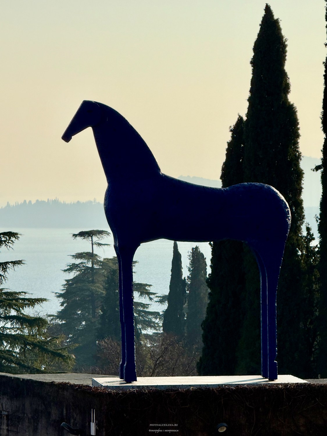 Vittoriale degli Italiani-Бывшая резиденция Габриеле Д’Аннунцио. Авторские стильные фотокартины