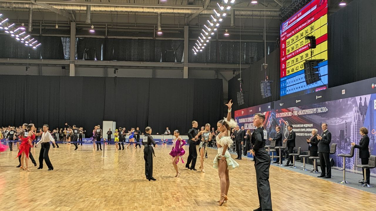 Соревнования по танцевальному спорту. Video Crew