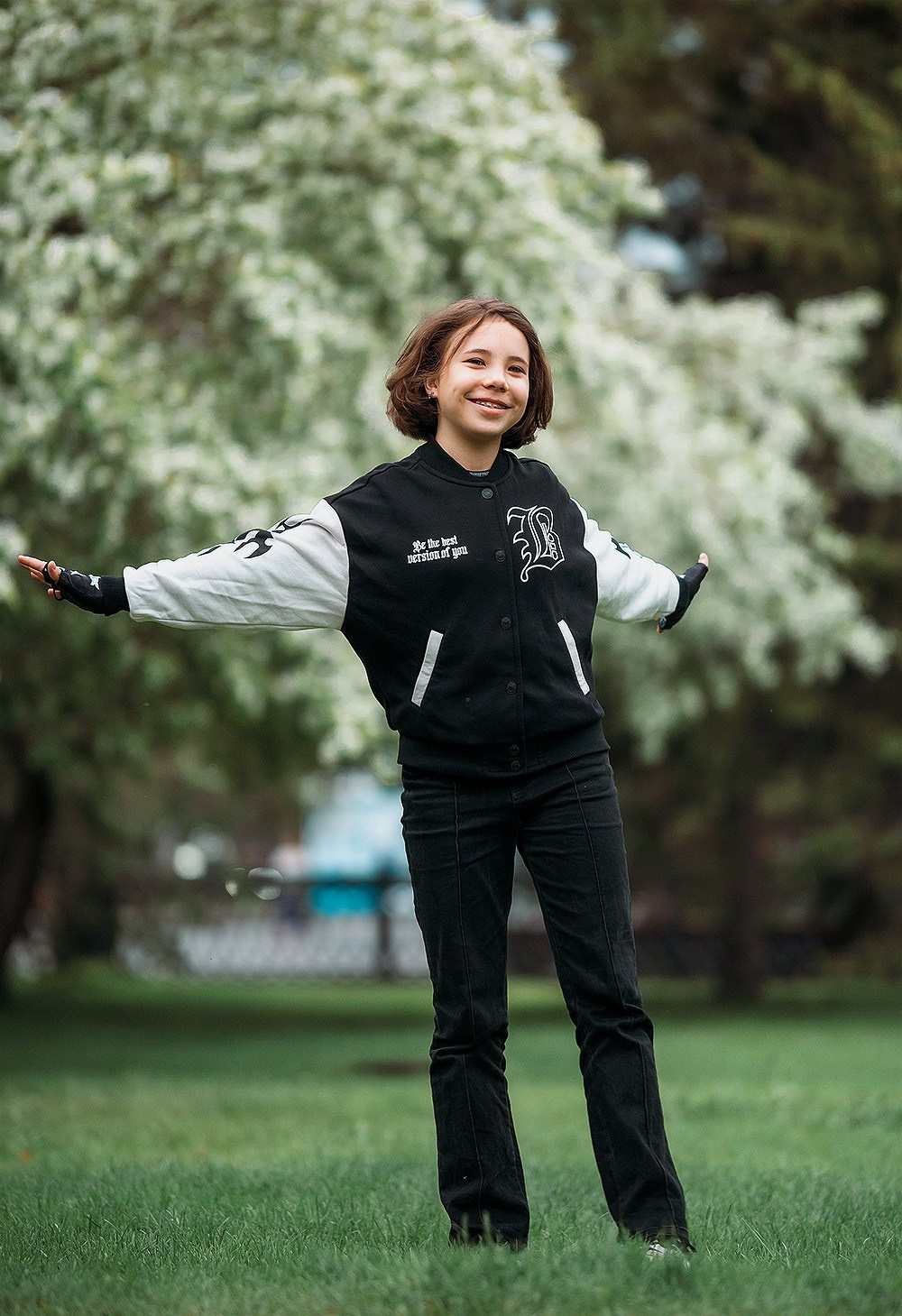 Фотосессия в парке весной