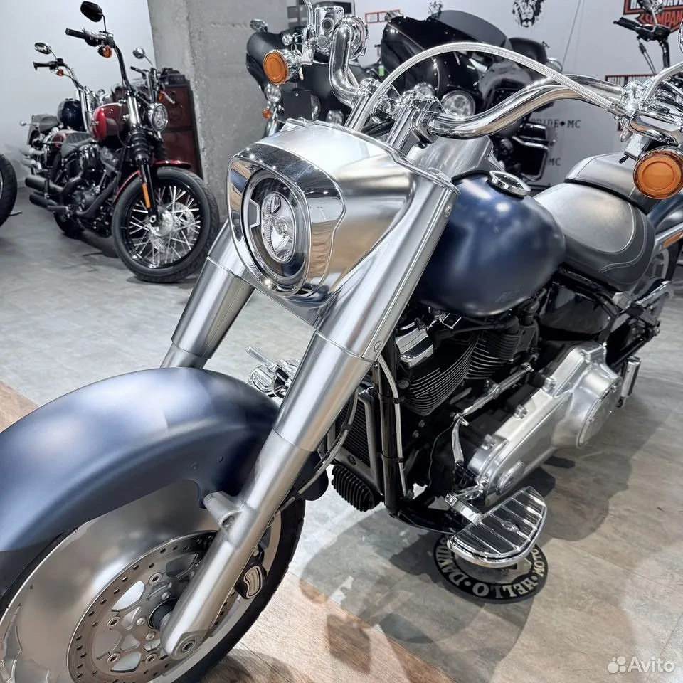 2018 Fat Boy 114 Bluе Dеnim 115 Yеars. Hello Davidson, Москва. Только хорошие мотоциклы…