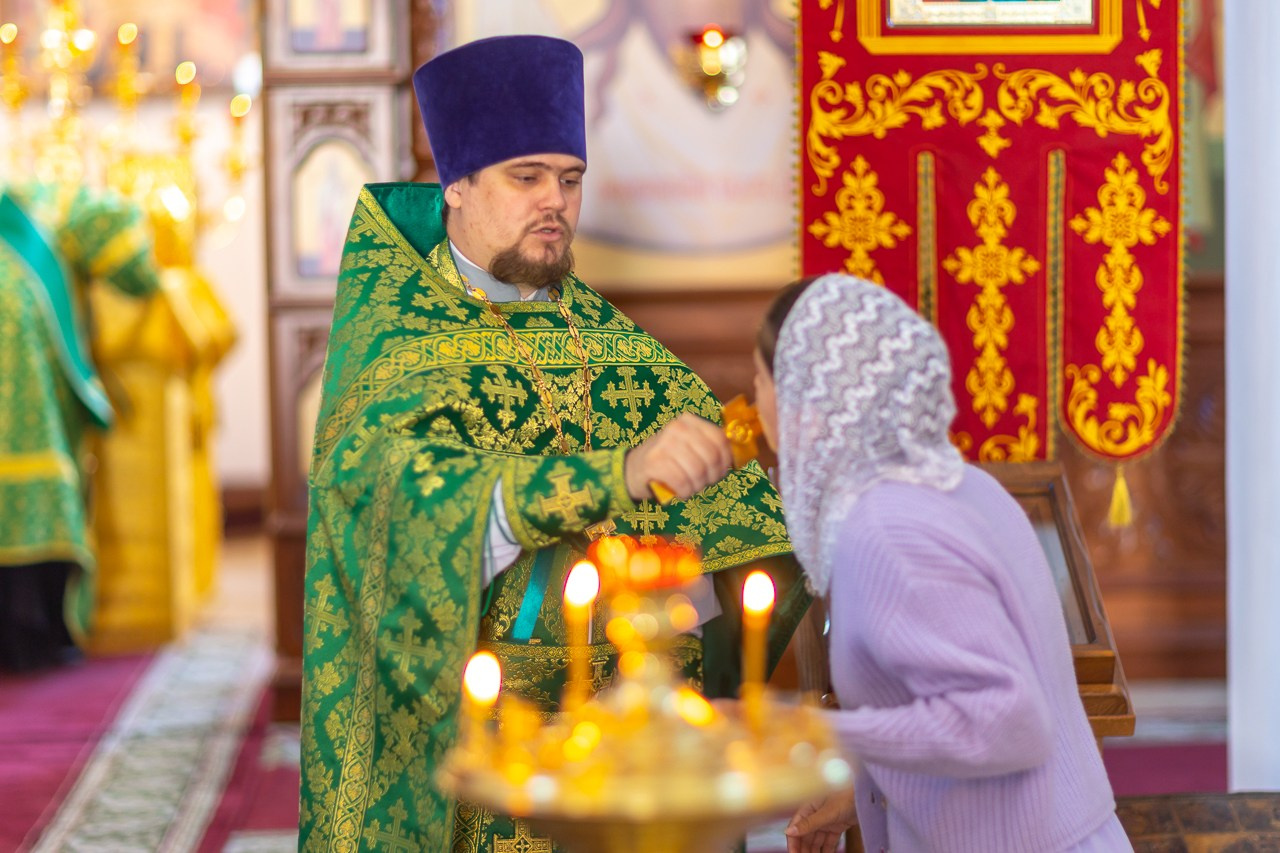 Малый престольный праздник храма. Саратовское Северо-Западное благочиние