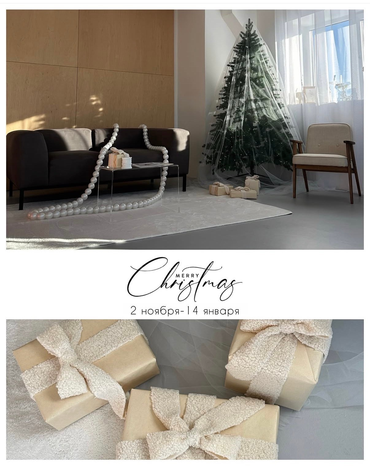 Новогодние фотостудии 2026. Семейный и детский фотограф в Бресте Дария Поляк