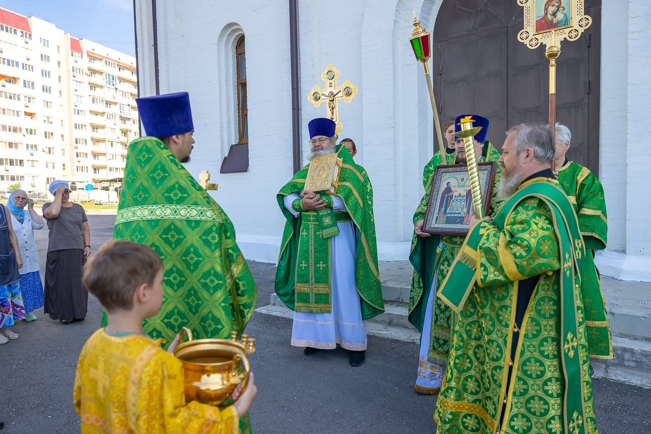 Малый престольный праздник храма. Саратовское Северо-Западное благочиние