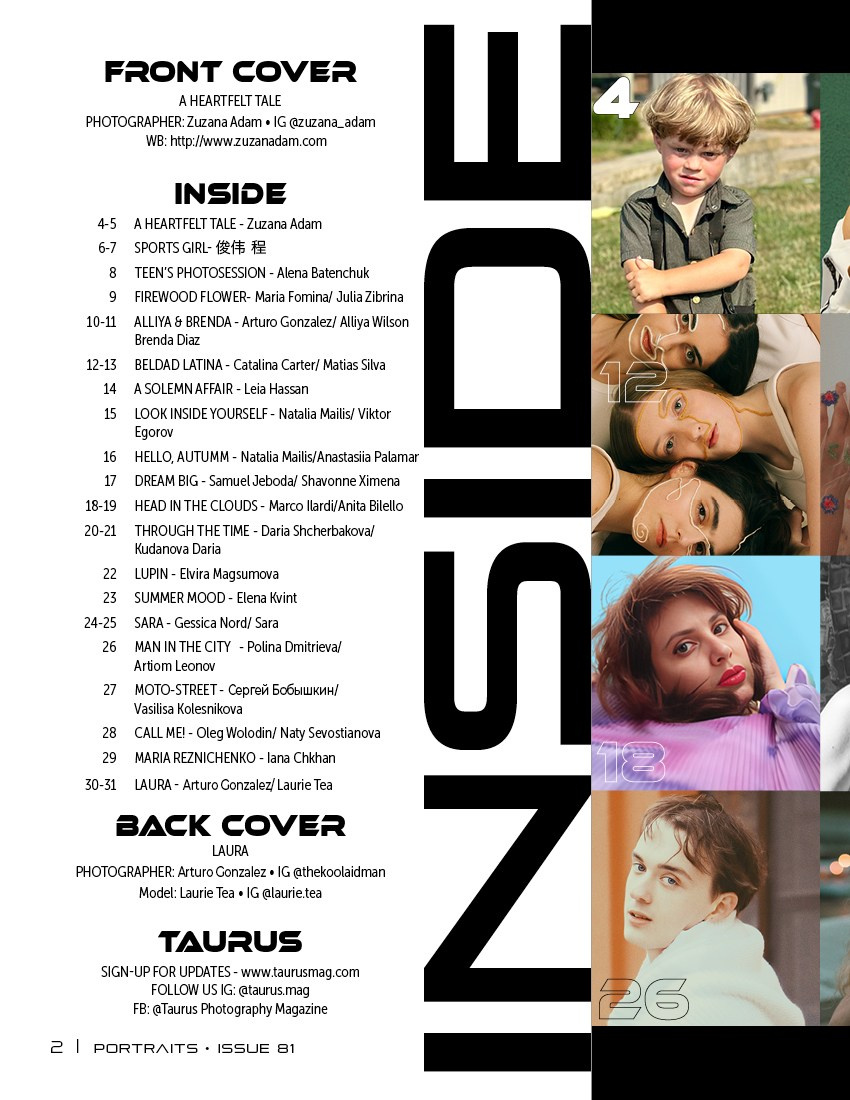 Публикация фотосессии в журнале из Флориды. Фотограф в Сочи | Щербакова Дарья