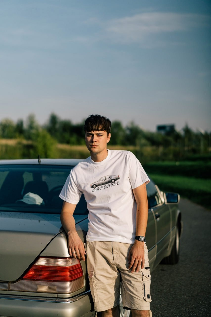 Футболка Mercedes-Benz W140 S-Class (1991-1998). Автомобильный фотограф Антон Цырулев