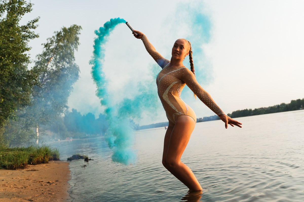 Фотопроект «Фаеры в лесу». Репортажный и семейный фотограф в Санкт-Петербурге Тарас Марченко