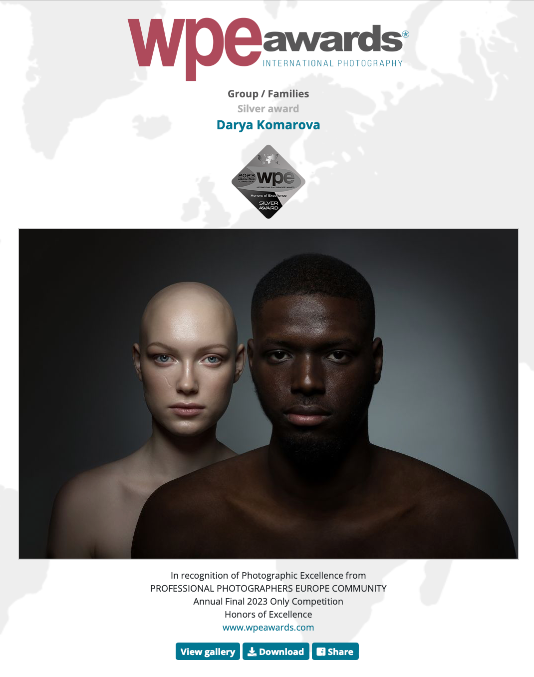 Достижения. Фотограф в Екатеринбурге Дарья Комарова