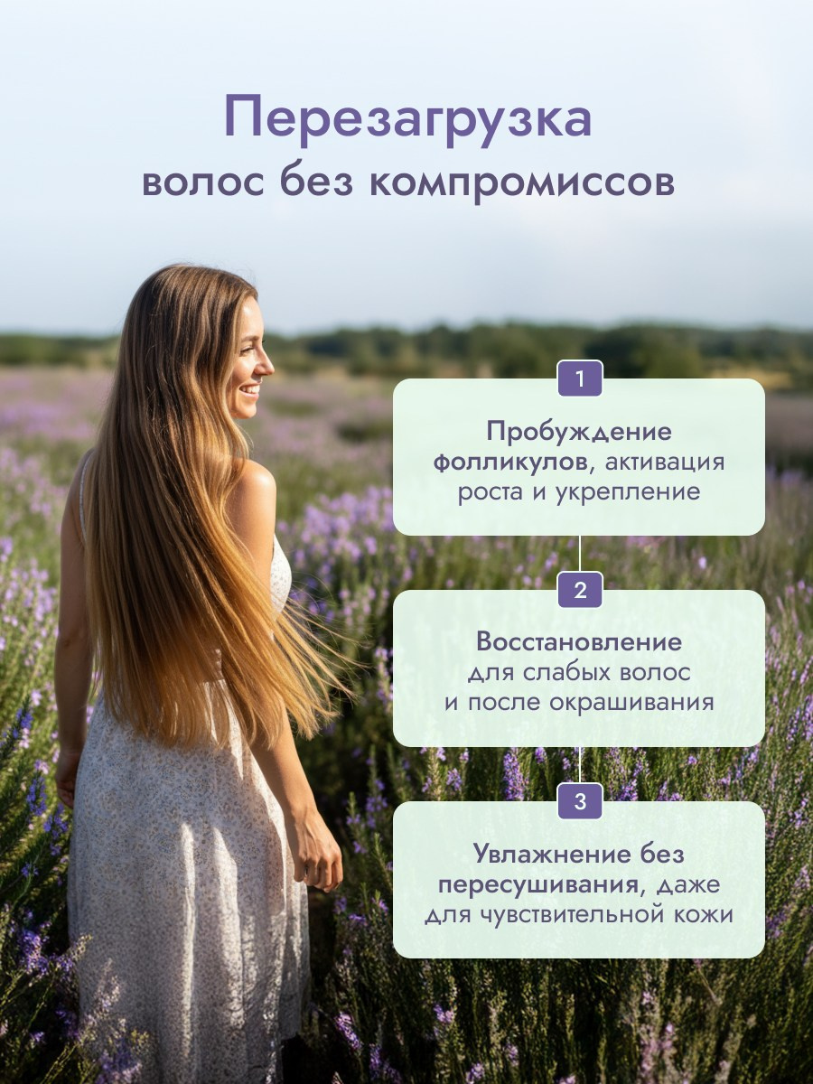 Карточка • Гидролат розмарина. Дизайн для маркетплейсов • Наталья Верютина