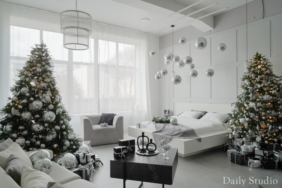 Новогодние студии, Новогодние залы для фотосессии в Санкт-Петербурге. Новогодние семейные фотосессии в СПб. Женский фотограф Санкт-Петербург Александра Колий