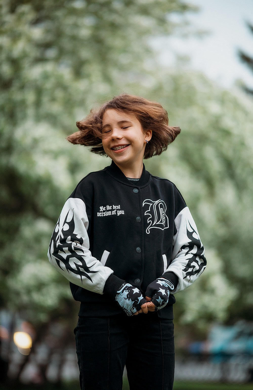 Фотосессия в парке весной