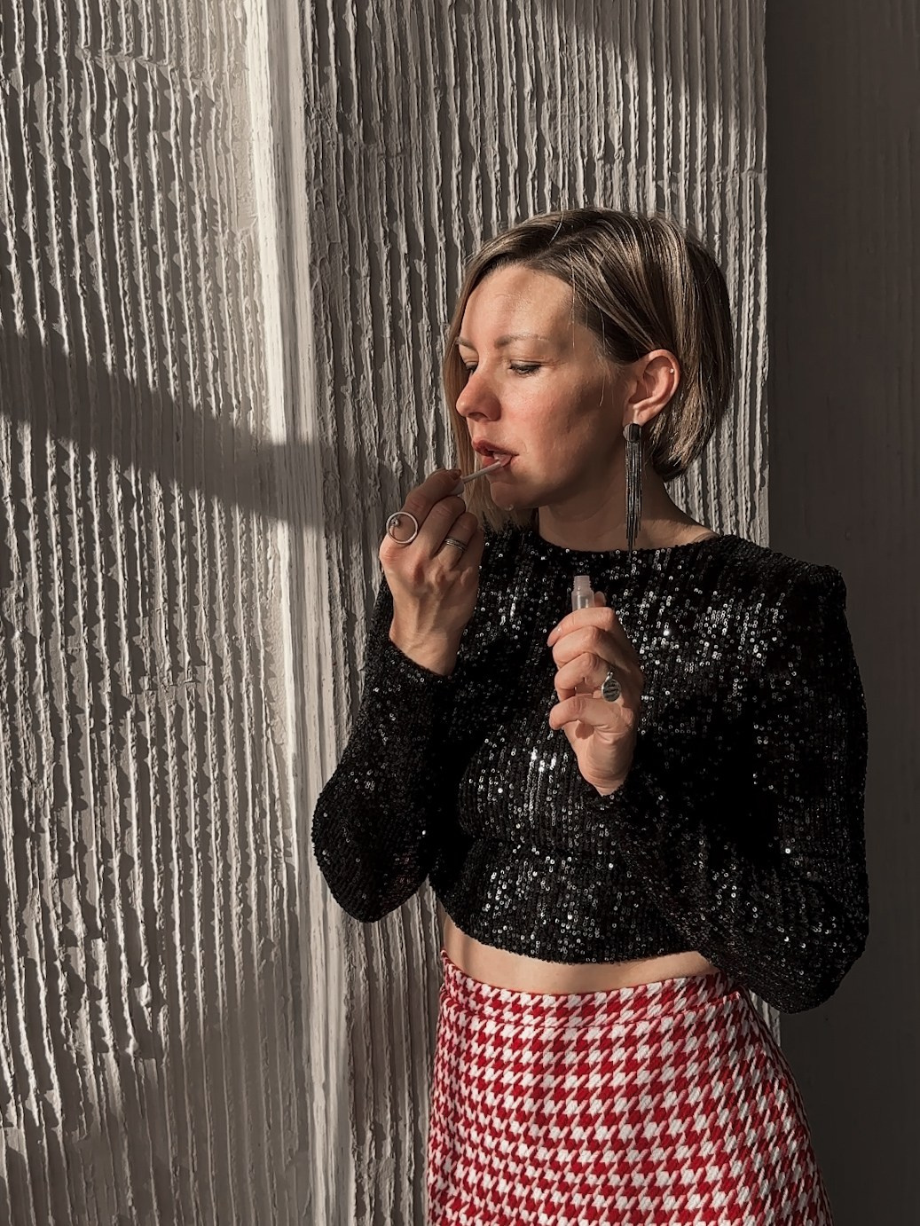 Новогодний образ для съемки в журнале. Стилист Елена Михайлова | стиль & архетипы