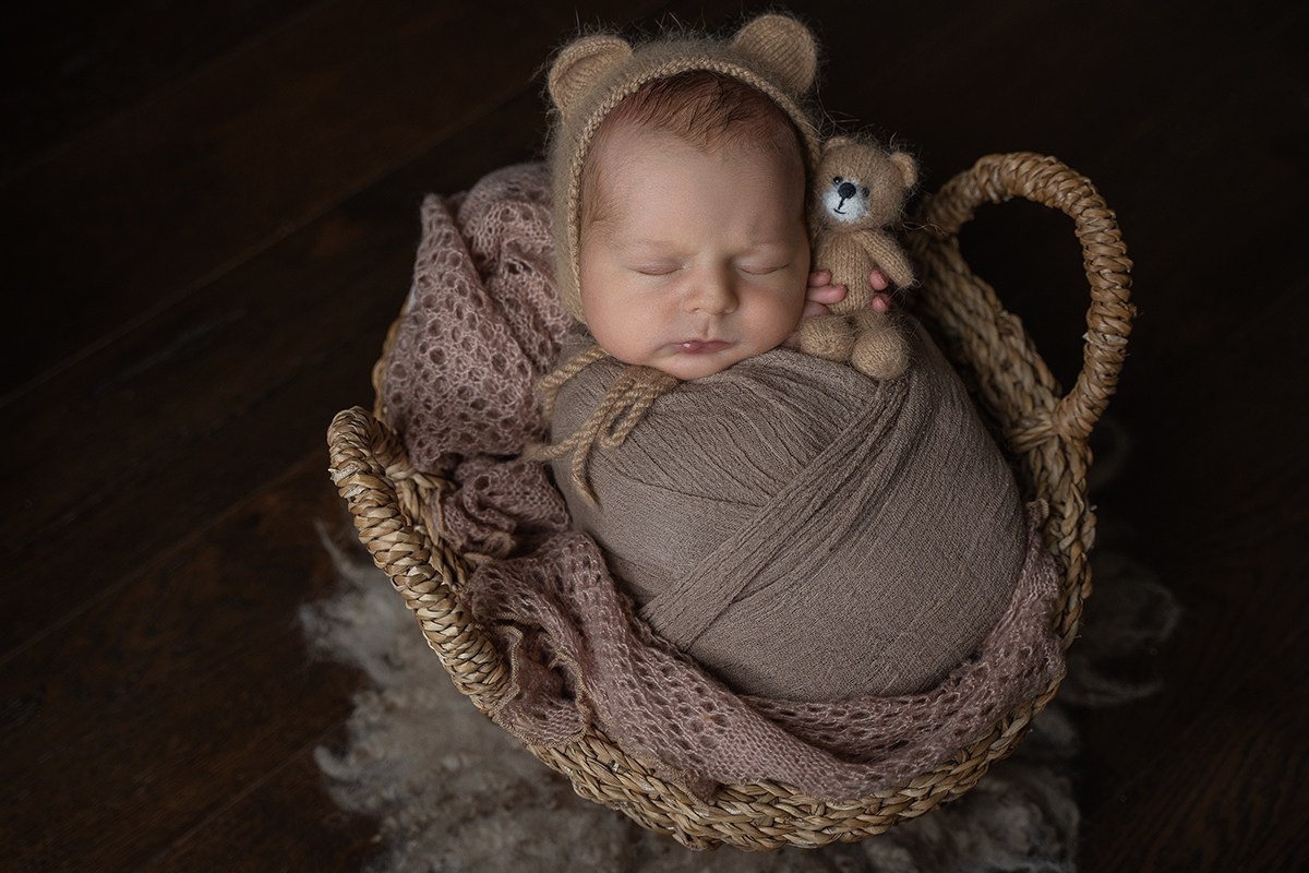 фотосессия с мишкой в шапочке с ушками, костюм для фотосессии шапочка с ушками и мини игрушка