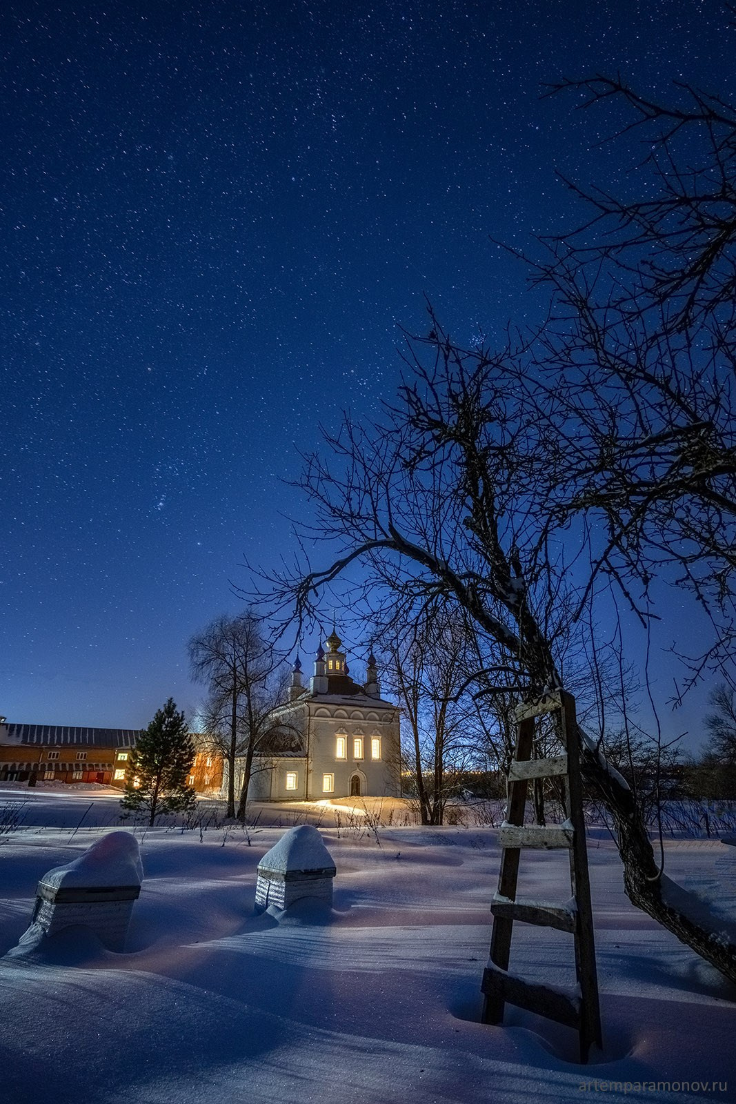 Свято-Введенский Макарьевский Жабынский мужской монастырь. Фотохудожник Артём Парамонов
