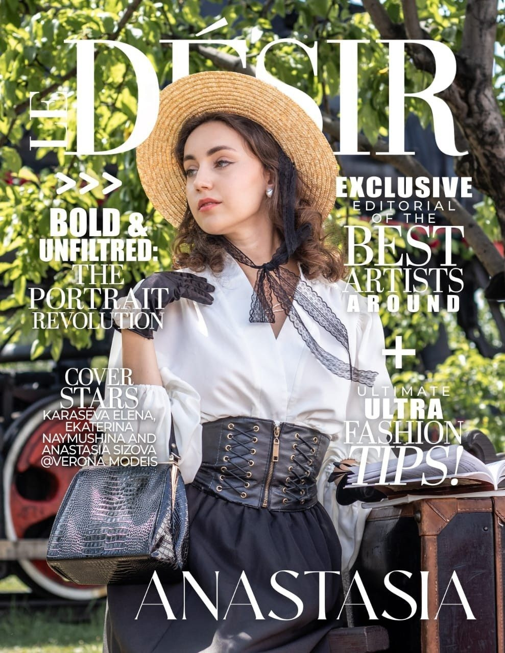 Публикации в модных глянцевых fashion журналах Обложка статьи