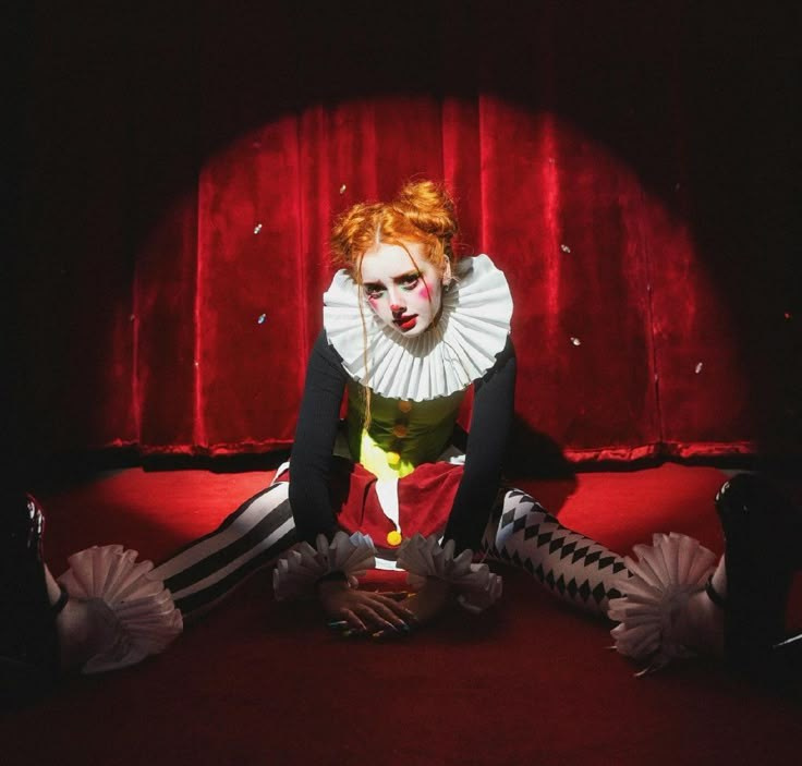 Клоунесса. Александра Мельниченко/ Бегающий фотограф