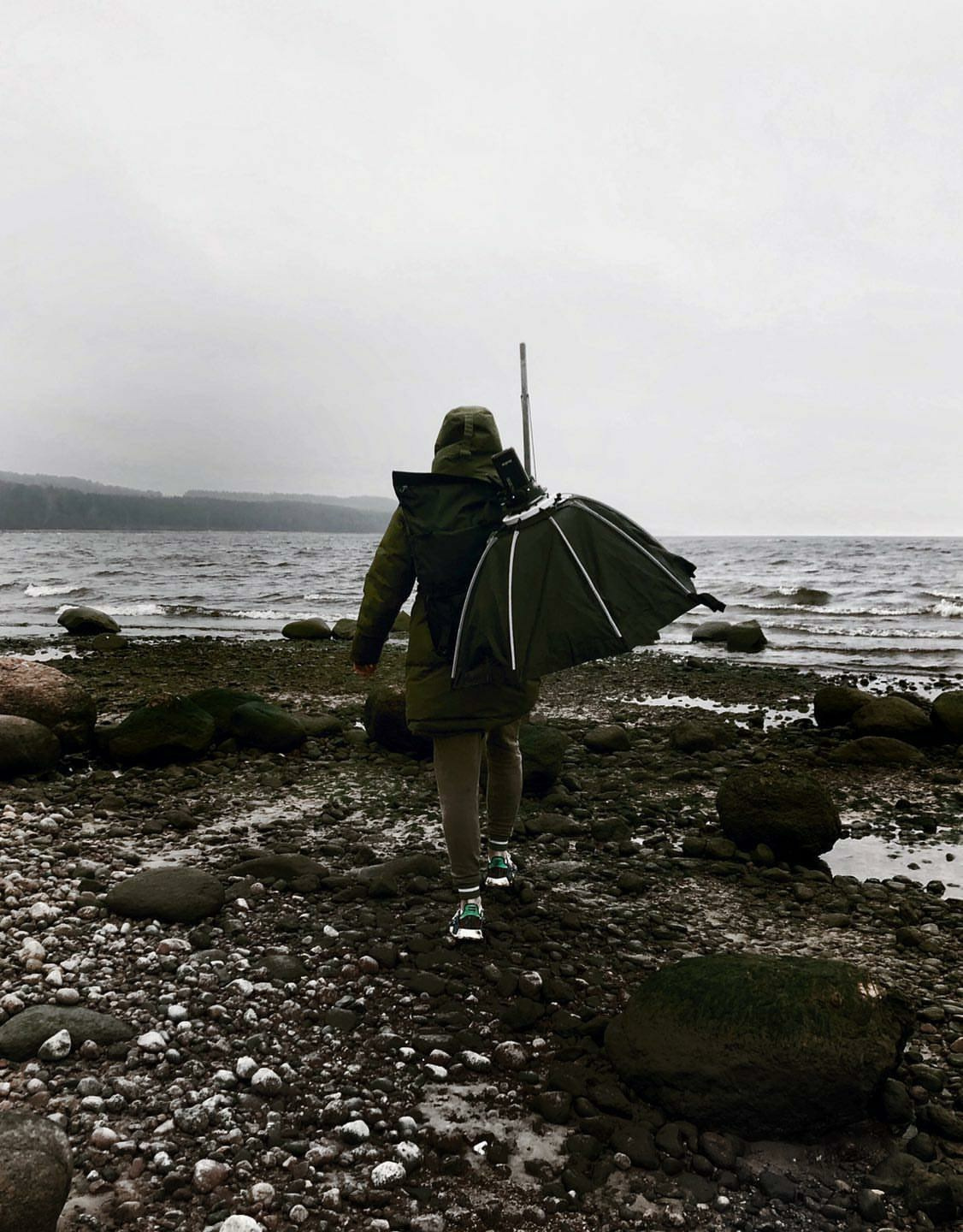 Процесс арт-съемки