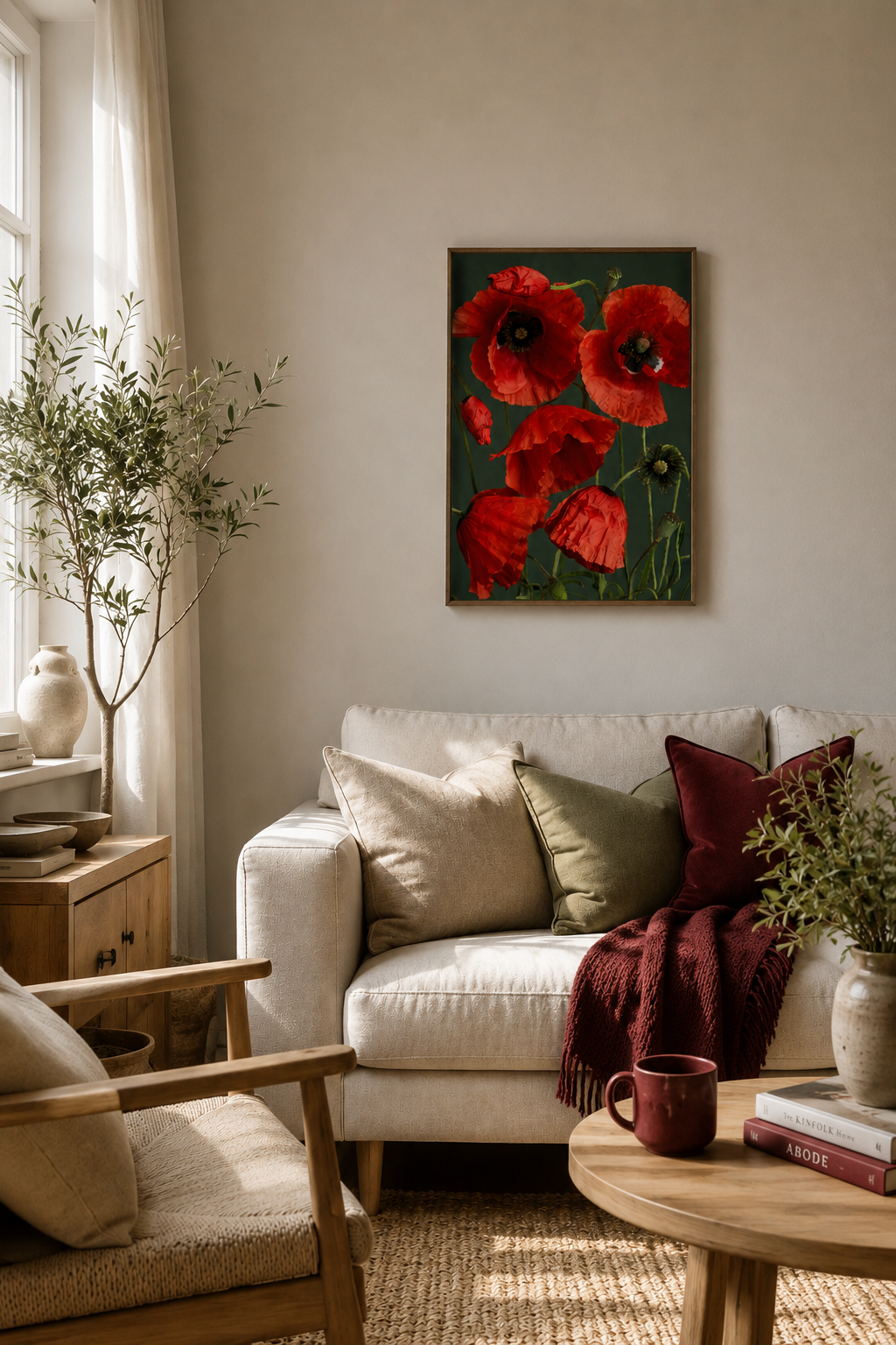 Scarlet Rhythm. Author’s fine art prints with international delivery