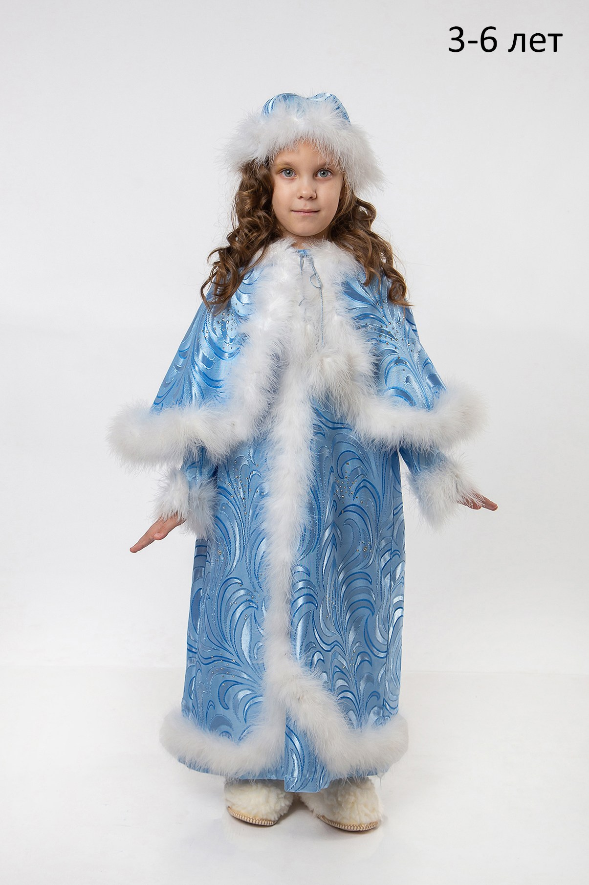 Прокат костюмов. Прокат детского костюма снегурочки для фотосессии
