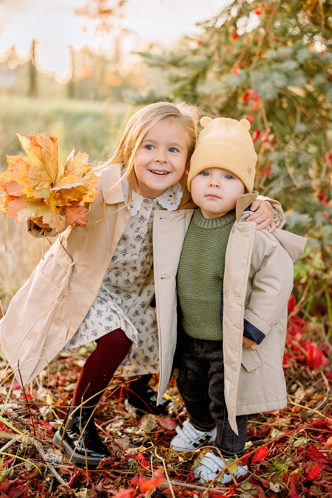 Осенние фотосессии. Семейный и свадебный фотограф Семенова Инна