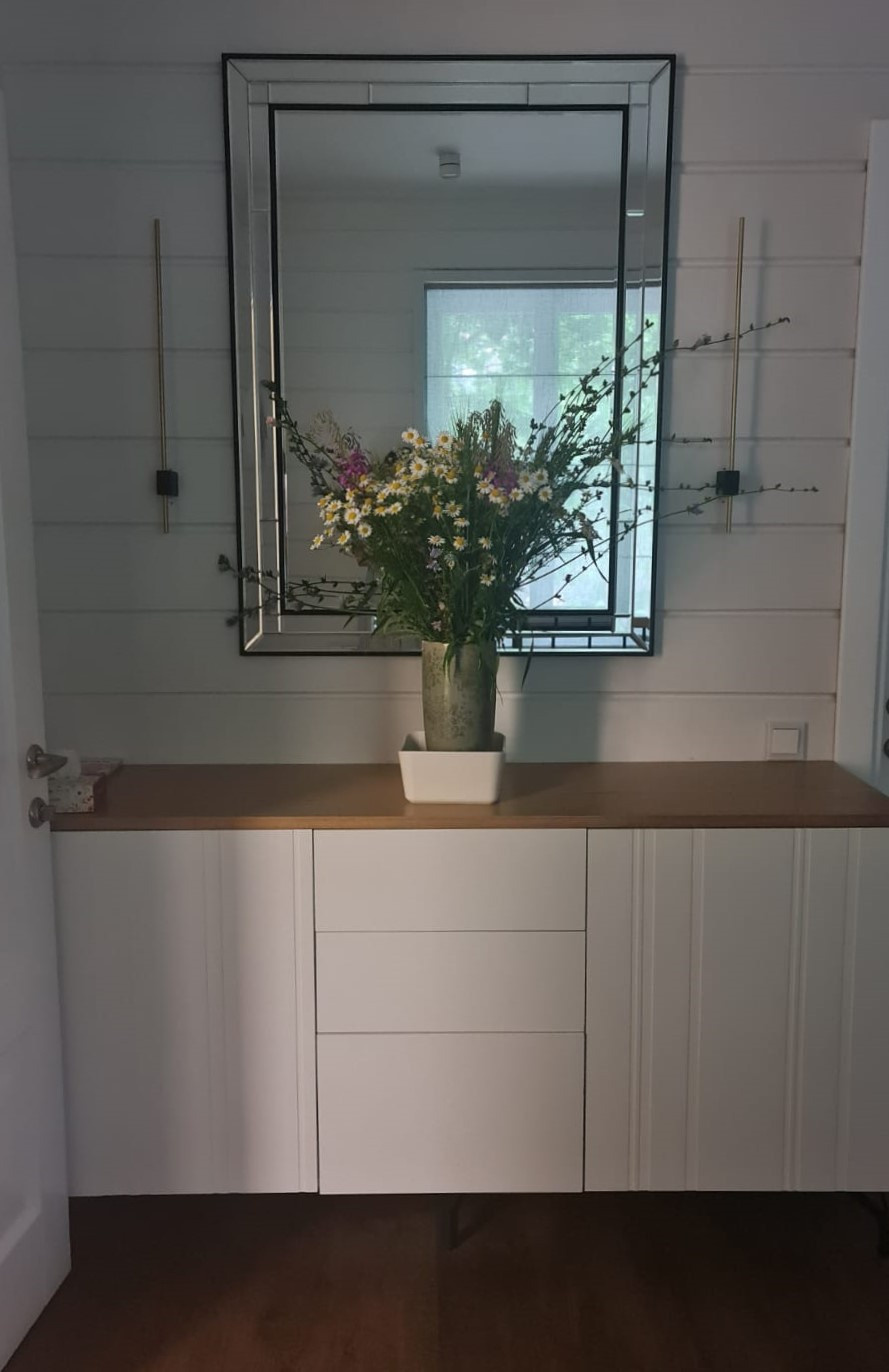 Reconstruction and design of a country house. Interior designer Stockholm