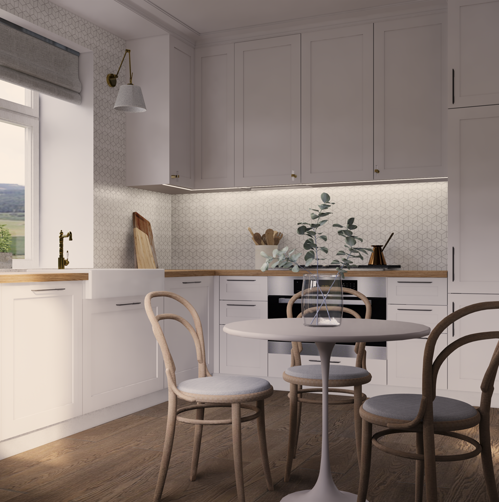 Reconstruction and design of a country house. Interior designer Stockholm