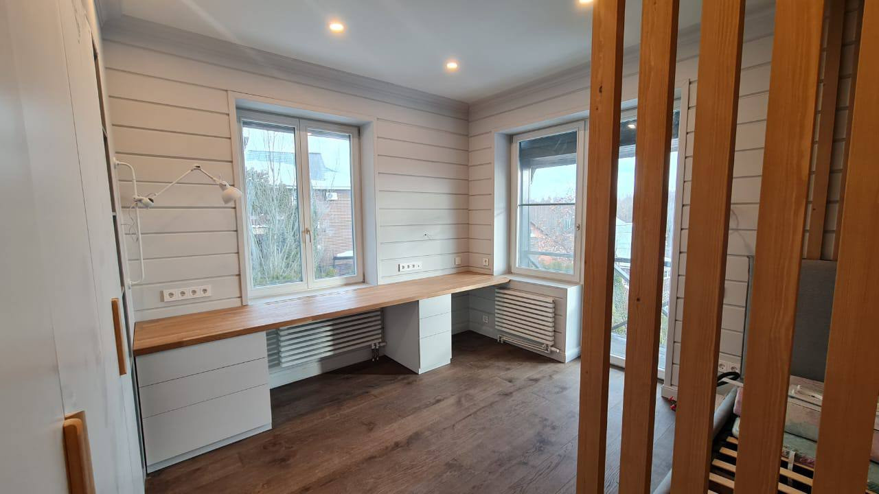 Reconstruction and design of a country house. Interior designer Stockholm