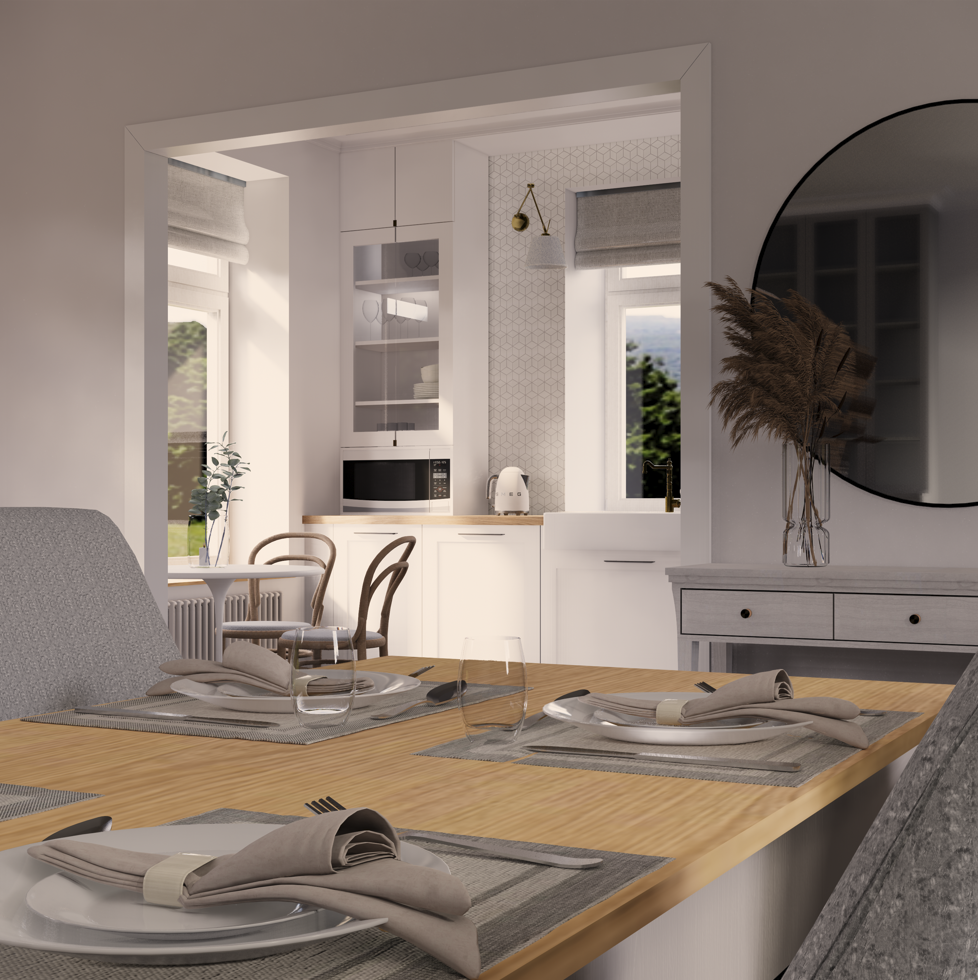 Reconstruction and design of a country house. Interior designer Stockholm