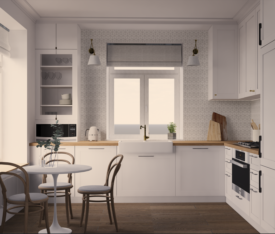 Reconstruction and design of a country house. Interior designer Stockholm