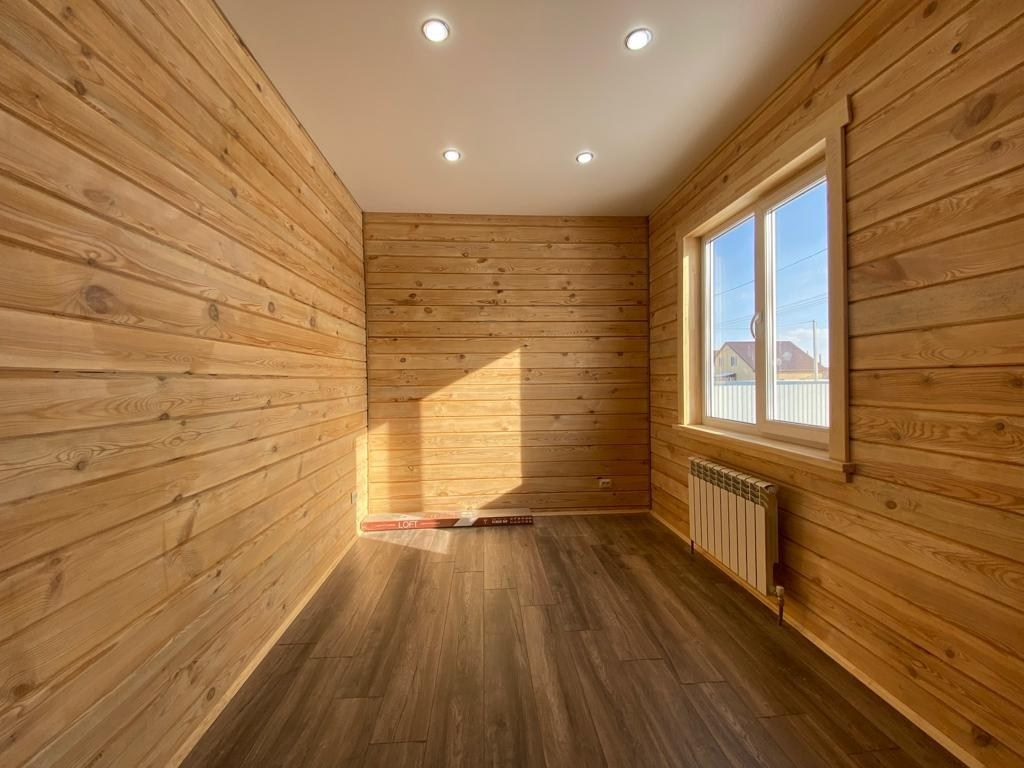 Студия + 2 спальни 78 м². Уральский завод Профилированного бруса в Челябинске