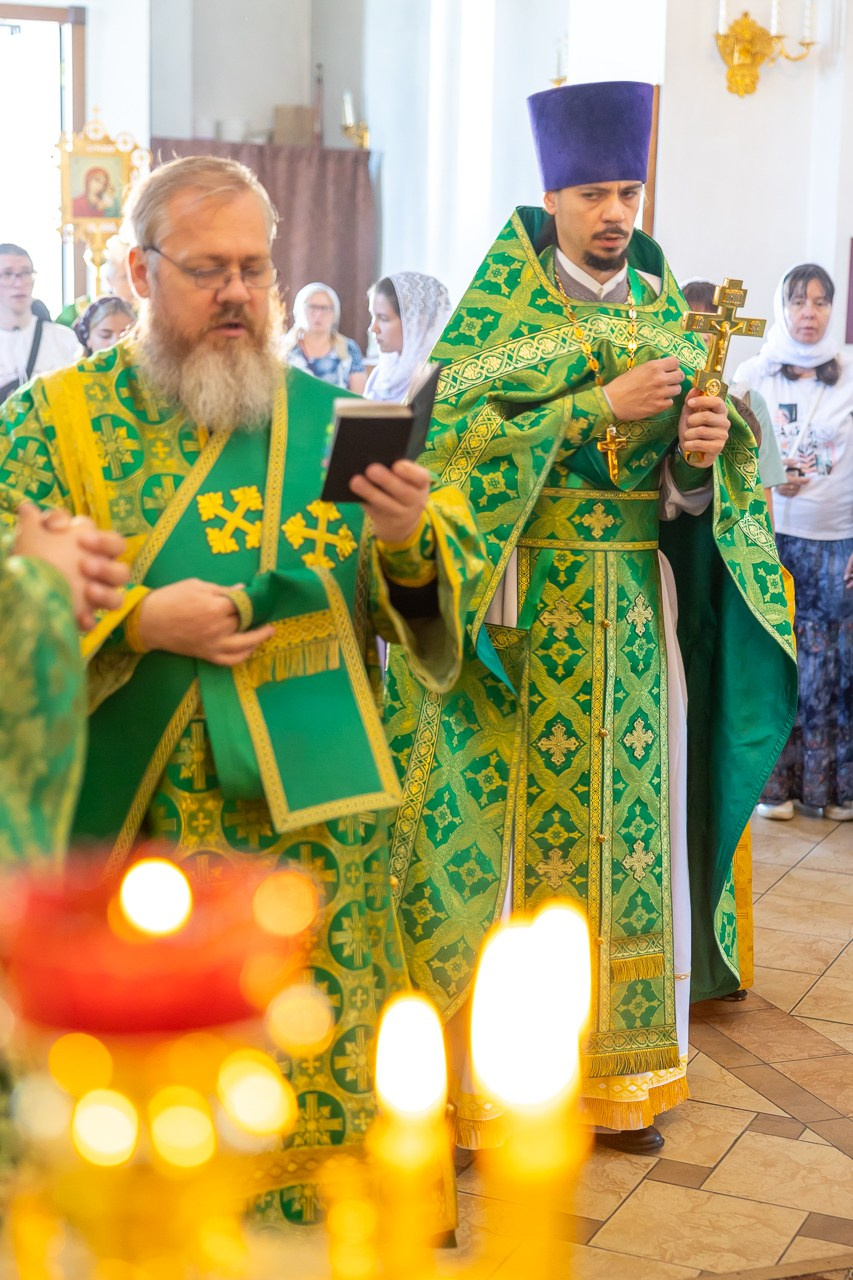 Малый престольный праздник храма. Саратовское Северо-Западное благочиние