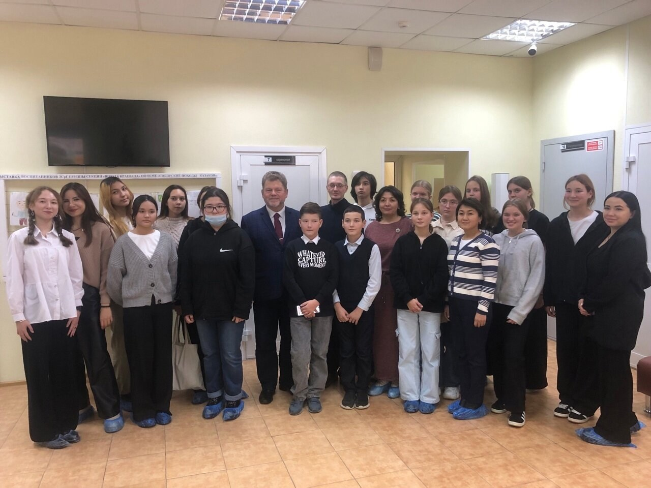 Краеведческая встреча со школьниками