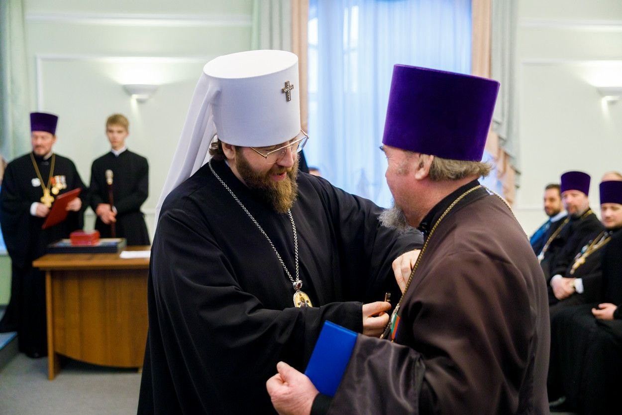 МИТРОПОЛИТ ИГНАТИЙ ВОЗГЛАВИЛ ЕЖЕГОДНОЕ ЕПАРХИАЛЬНОЕ СОБРАНИЕ ДУХОВЕНСТВА САРАТОВСКОЙ ЕПАРХИИ. Саратовское Северо-Западное благочиние