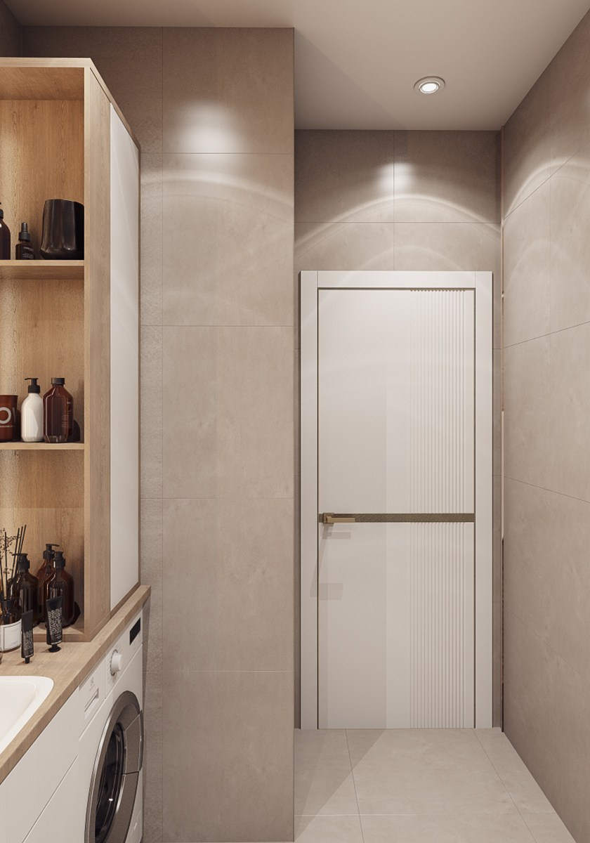 Однокомнатная квартира в г. Ессентуки для сдачи в аренду. Дизайн интерьера, 3D визуализация и 3D моделирование. Создание проектов и чертежей. КМВ: Кисловодск, Пятигорск, Ессентуки и удаленно