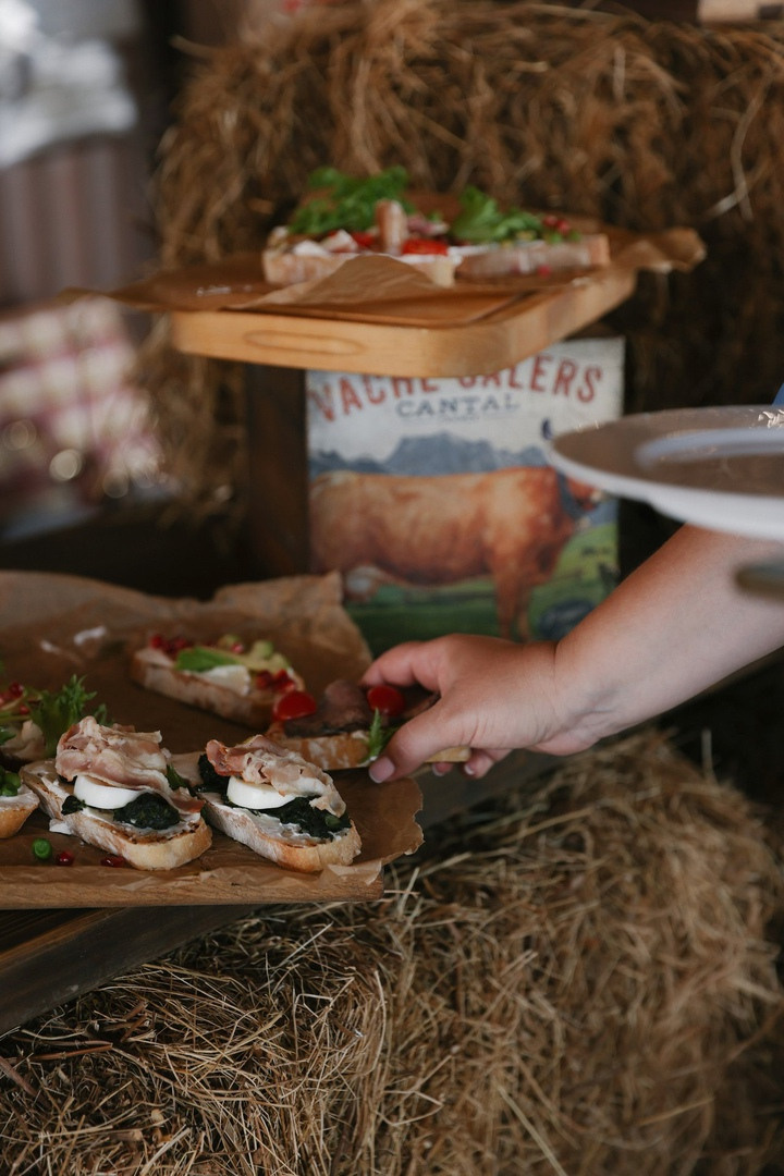 Станция брускетт. Свадебная площадка РАНЧО