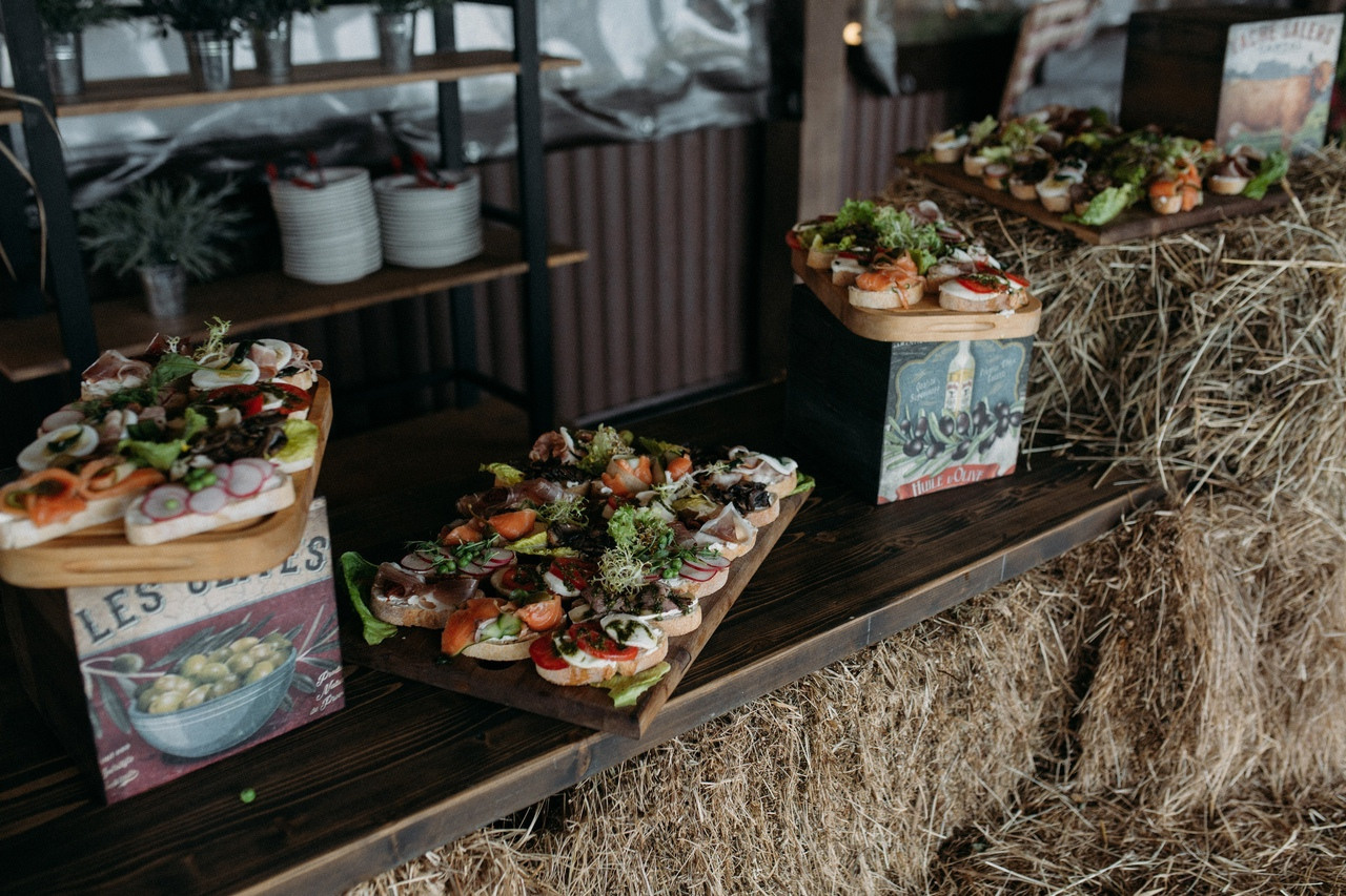 Станция брускетт. Свадебная площадка РАНЧО