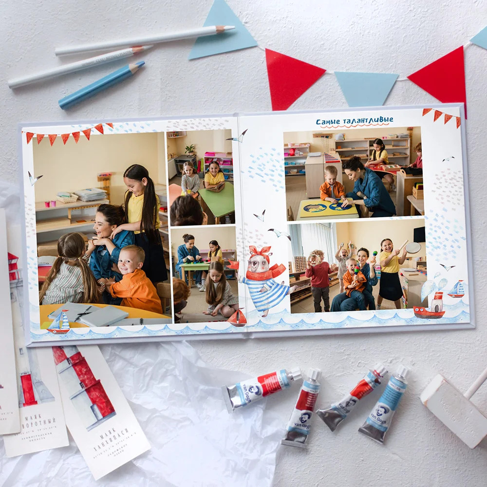 Фотокнига «Морячок». Выпускной альбом Новосибирск