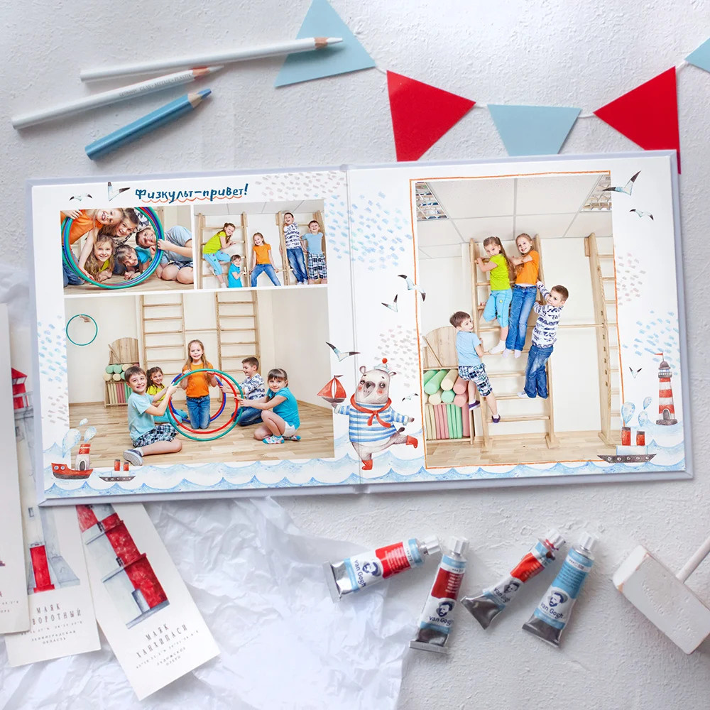 Фотокнига «Морячок». Выпускной альбом Новосибирск