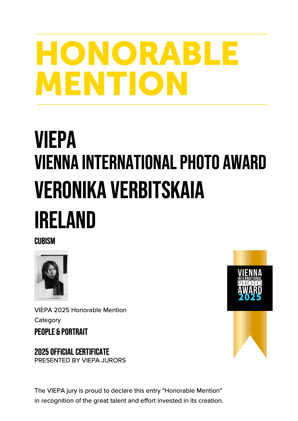 Veronika Verbitskaia | Contemporary Photographer | Dublin