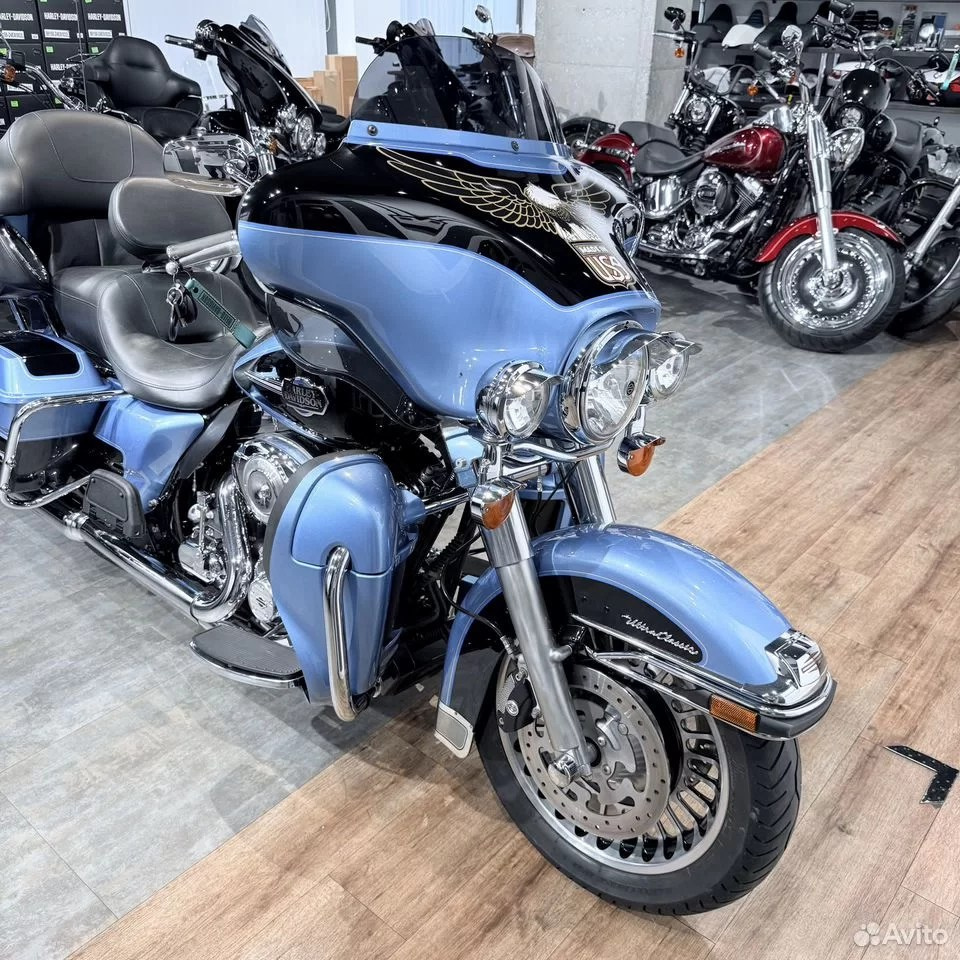 2011 Electra Glidе Ultrа 103 АBS Light Blue. Hello Davidson, Москва. Только хорошие мотоциклы…