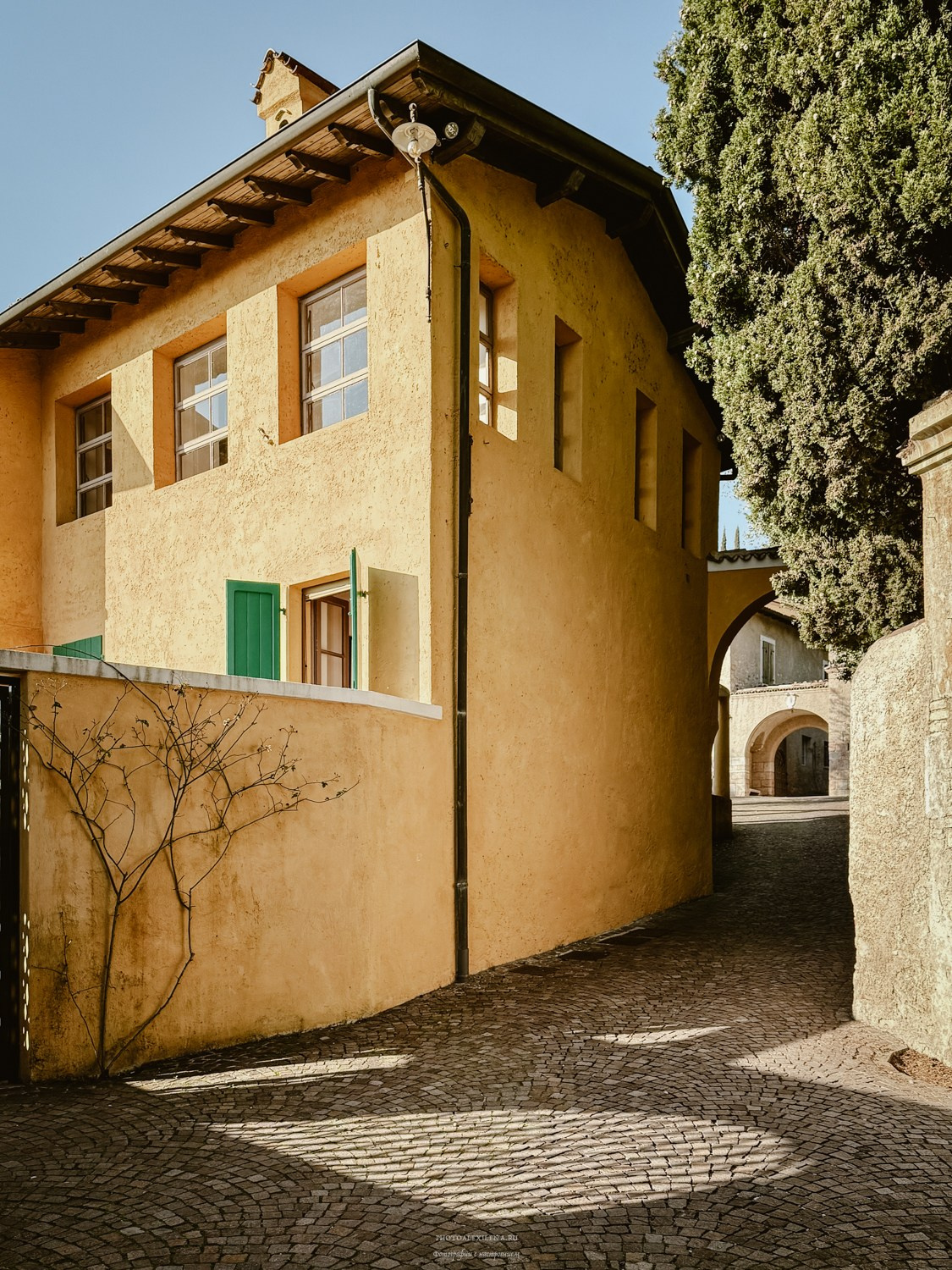 Vittoriale degli Italiani-Бывшая резиденция Габриеле Д’Аннунцио. Авторские стильные фотокартины